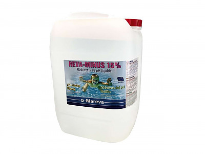 Image Traitement piscine Mareva REVA-MINUS pH- liquide 15% bidon 20L