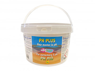 Image Traitement piscine rehausseur pH Mareva AIGA pH+ 5kg