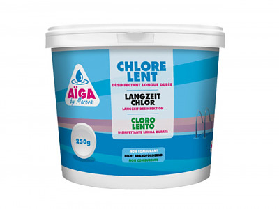 Image Traitement piscine Mareva 4 en 1 AIGA CHLORE MULTI galet 250g seau 5kg