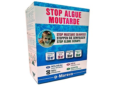 Image Traitement choc complet anti-algues Mareva STOP Algue Moutarde