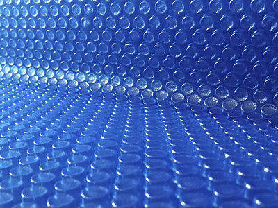 Image Couverture solaire d'ete Toi CIRCULAR LUXE 270µ piscine hors-sol ronde Ø640cm