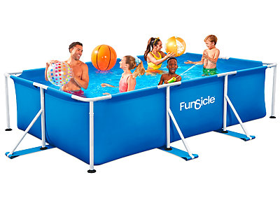 Image Piscine tubulaire Funsicle rectangulaire 3m x 2m x 75cm