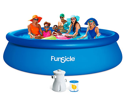Image Piscine autoportante Funscile Quick Set ronde 366 x 76cm