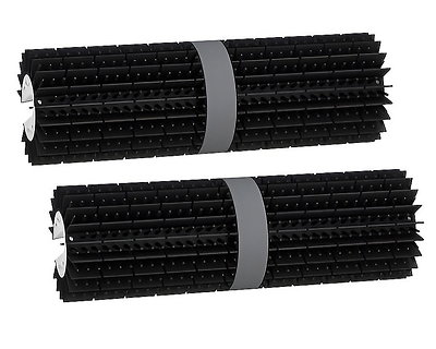 Image Kit 2 Rouleaux PVC noirs pour chenille Robotclean 3 Plus Ubbink