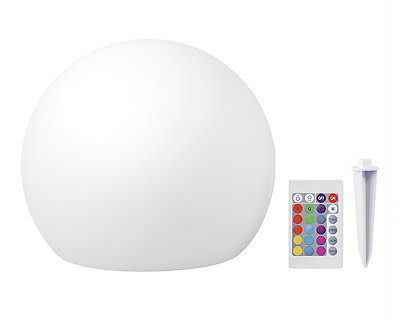 Image Lampe LED solaire flottante Ubbink MultiBright SolarFloat Ø20cm multicolore