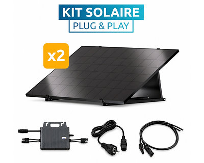 Image Kit solaire Poolex Plug & Play 900 Wc photovoltaique pour chauffage piscine
