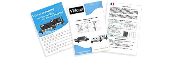 Rechauffeur Vulcan V100 60kW Tri piscine hors-sol et enterree - Documents à télécharger conformité à la norme CE, notice d'utilisation, choix réchauffeur