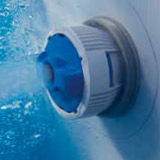 Kit piscine tubulaire Bestway POWER STEEL FRAME POOLS ovale aspect BOIS 732x366x122cm filtration cartouche - Piscines hors-sol Bestway Innovation et performance