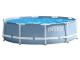 Kit piscine tubulaire Intex PRISM FRAME ronde Ø366 x 99cm filtration cartouche