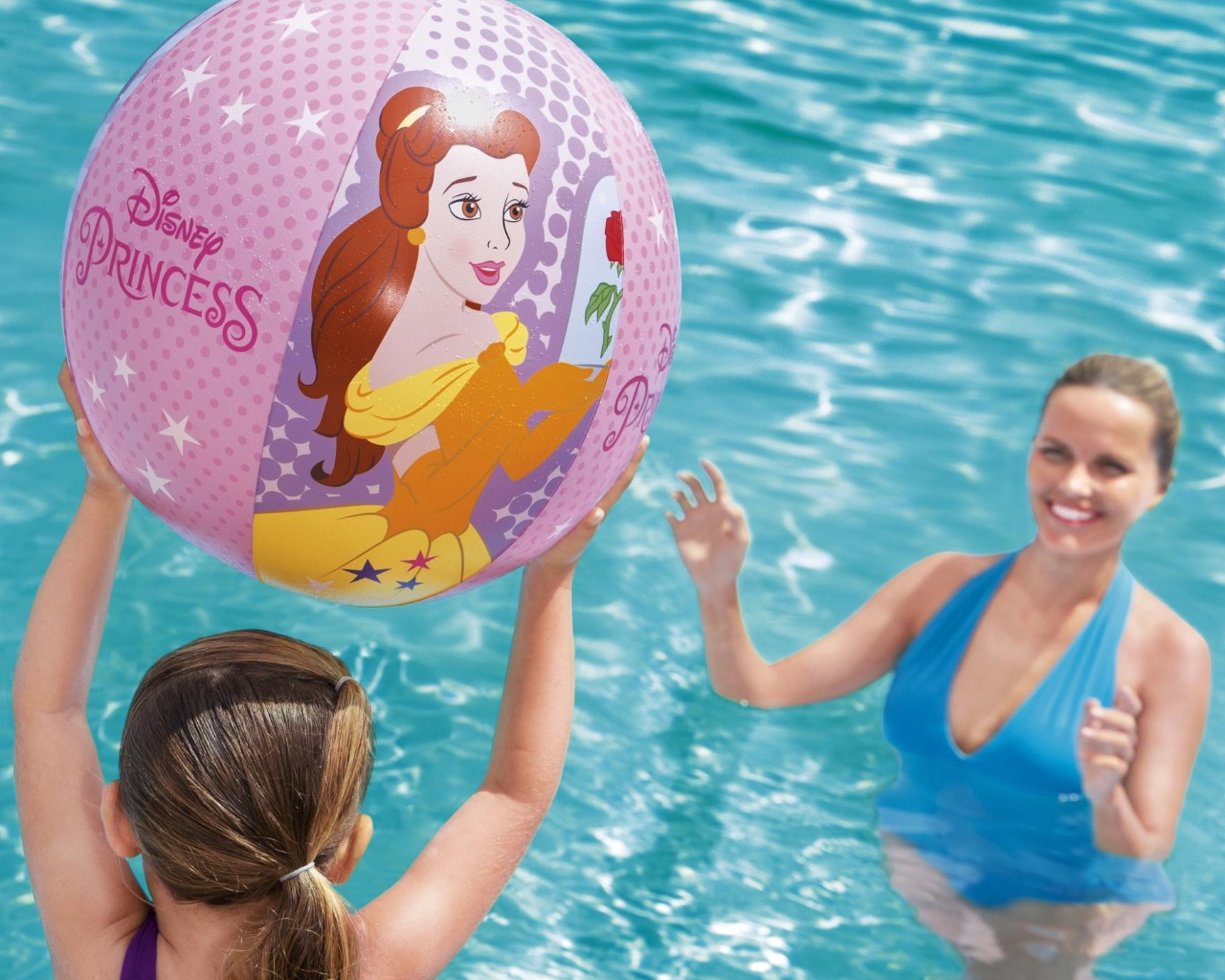 Ballon de Plage Gonflable Bestway Disney Princesses 51 cm
